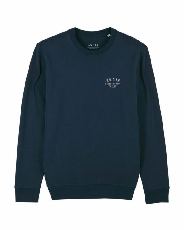 crewneck basque navy front