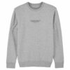 crewneck linguae grey front