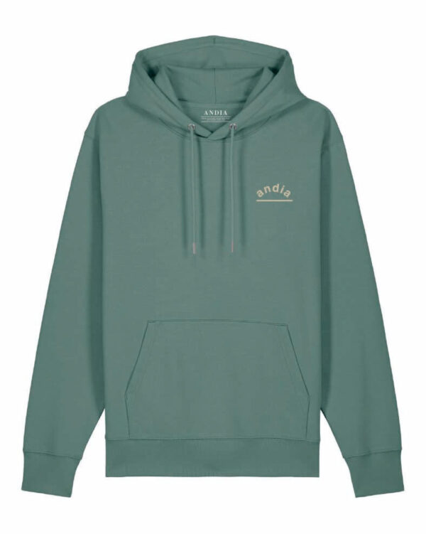 hoddie izan ontza green front