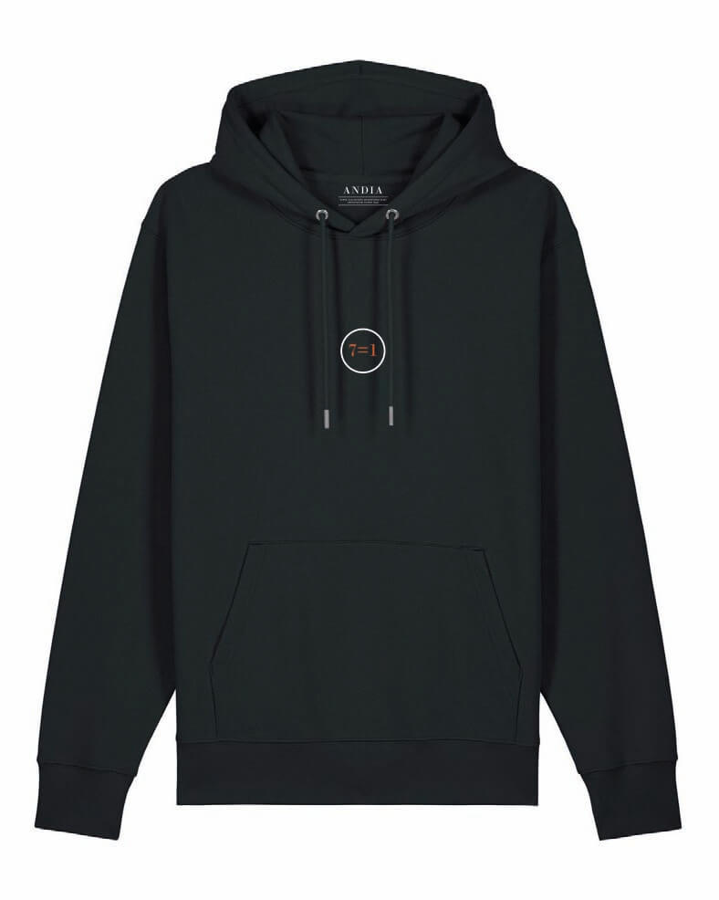 hoddie zazpiak black front