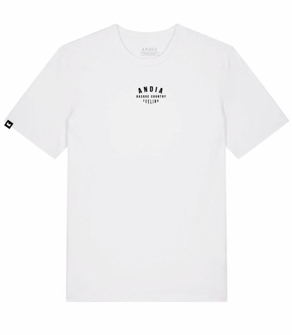 basic basque kamiseta txuria front