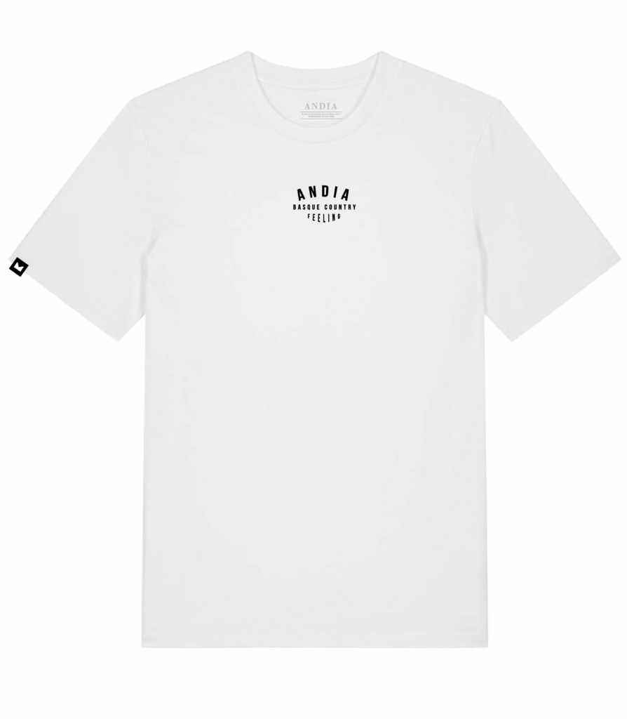 basic basque kamiseta txuria front