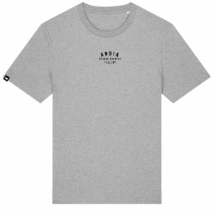 basic basque kamiseta grisa front