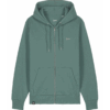 zip basic sudadera berdea front